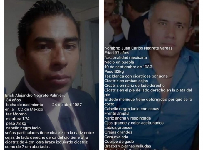 Si son los desaparecidos los cuerpos encontrados en Izúcar 